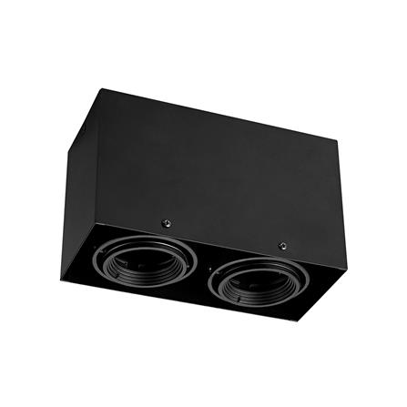 ดาวน์ไลท์ BEC SS1151C-2L 7 นิ้ว สีดำ เหลี่ยม