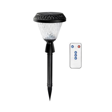 ไฟทางเดิน SOLAR PHILIPS BGC010 LED2/730 R SPIK 1.5 วัตต์ WARM WHITE สีดำ