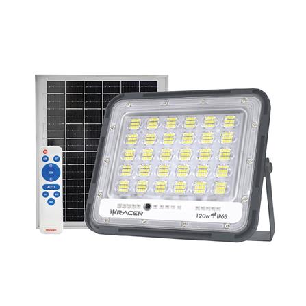 สปอทไลท์ SOLAR RACER CLEAN LIGHT 120 วัตต์ DAYLIGHT สีเทา