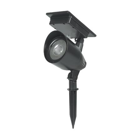 ไฟจัดสวน SOLAR CARINI AR-008 0.5 วัตต์ RGB สีดำ