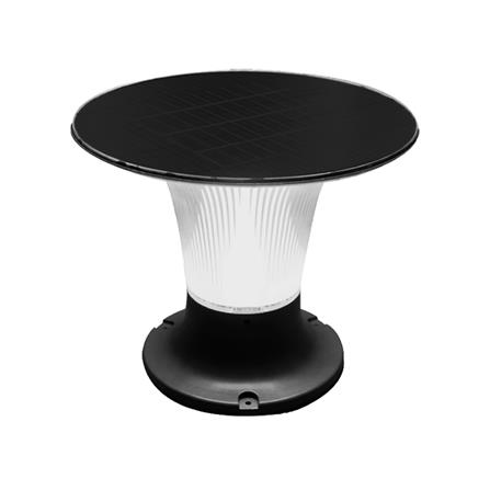 ไฟหัวเสา SOLAR SHINING GRANDE 120 วัตต์ DAYLIGHT/COOL WHITE/WARM WHITE สีดำ