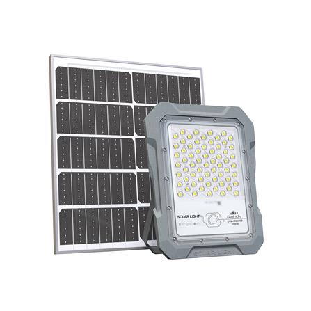 สปอตไลท์ SOLAR RANDY DW-BW 200 วัตต์ COOL WHITE สีเทา