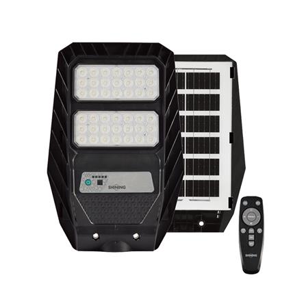 ไฟถนน SOLAR SHINING URANUS 150 วัตต์ DAYLIGHT สีดำ