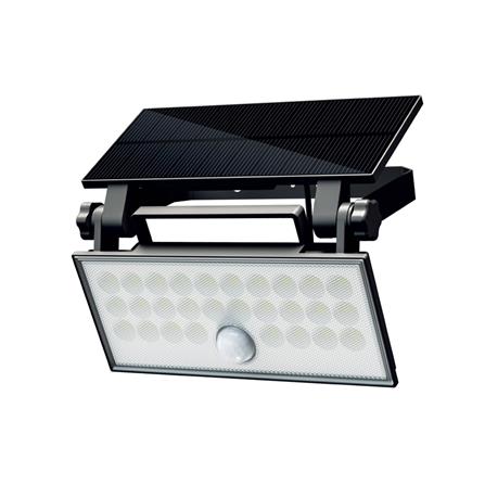 ไฟผนังภายนอก SOLAR BEC WING2-BK 25 วัตต์ DAYLIGHT สีดำ