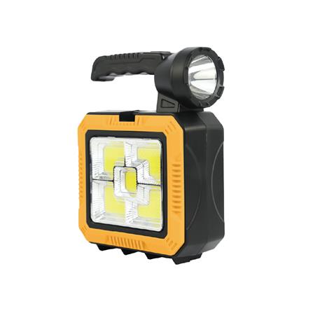 สปอตไลท์ SOLAR SHINING FT-SED-FLT-063 50 วัตต์ DAYLIGHT สีเหลือง/ดำ