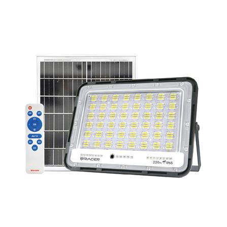 สปอทไลท์ SOLAR RACER CLEAN LIGHT 220 วัตต์ DAYLIGHT สีเทา
