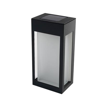 ไฟผนังภายนอก SOLAR CARINI 005A 0.15 วัตต์ WARM WHITE สีดำ (แพ็ก 4 ชิ้น)