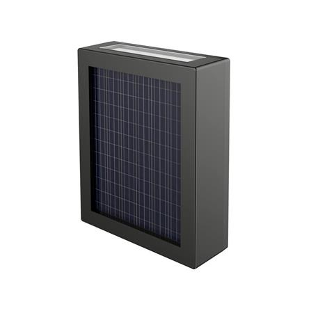 ไฟผนังภายนอก SOLAR PHILIPS BWC010 LED1/730 0.75 วัตต์ WARM WHITE สีดำ