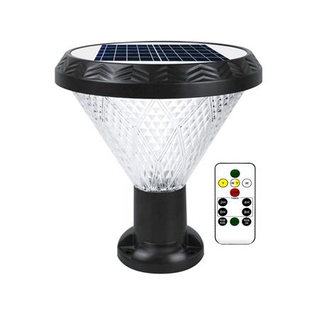 ไฟหัวเสา SOLAR LUMAX 74-00041 40 วัตต์ RGB สีดำ