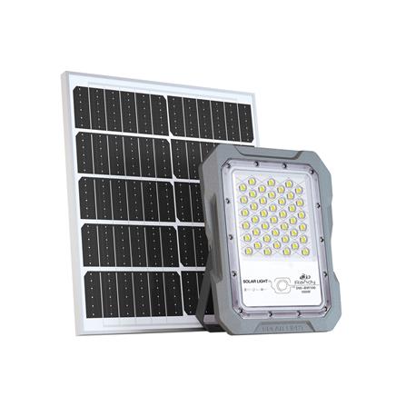 สปอตไลท์ SOLAR RANDY DW-BW 100 วัตต์ COOL WHITE สีเทา