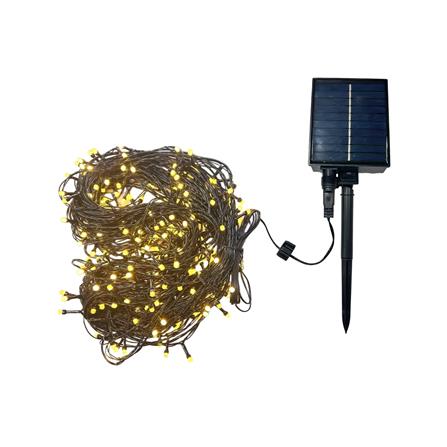 ไฟจัดสวน SOLAR CARINI HM-PJ 0011WW/50M 2.9 วัตต์ วอร์มไวท์ สีดำ