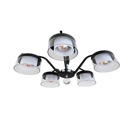 ไฟถาด NEOLIGHT 06462-5 สีดำ/เงิน/ขาว 5 หัว