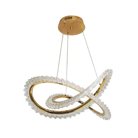 ไฟช่อ LED NEOLIGHT 1083-500 30 วัตต์ COOL WHITE สีทอง/ใส 1 หัว