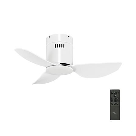 พัดลมไม่มีโคมไฟ MR.KEN 25-01648 30 นิ้ว สีขาว