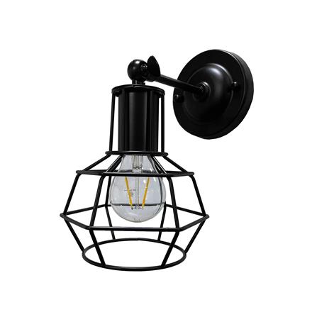 ไฟกิ่งภายใน EVL B-967/1 สีดำ 1 หัว