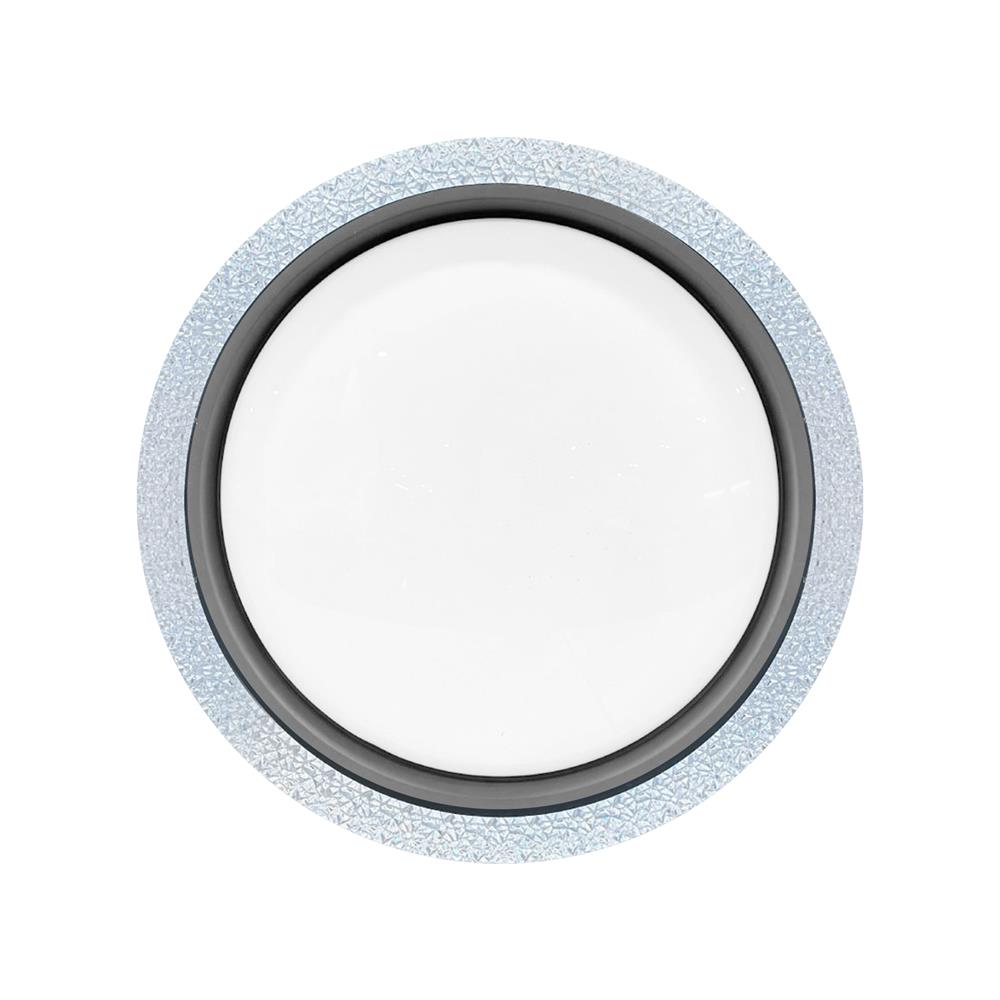 ไฟเพดาน LED OVALO CRYSTAL DIAMOND 15.55 นิ้ว 36 วัตต์ DAYLIGHT/COOL WHITE/WARM WHITE สีขาว