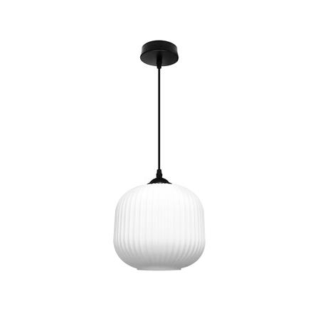 ไฟช่อ EVL HG-33004 ขาว/ดำ 1 หัว