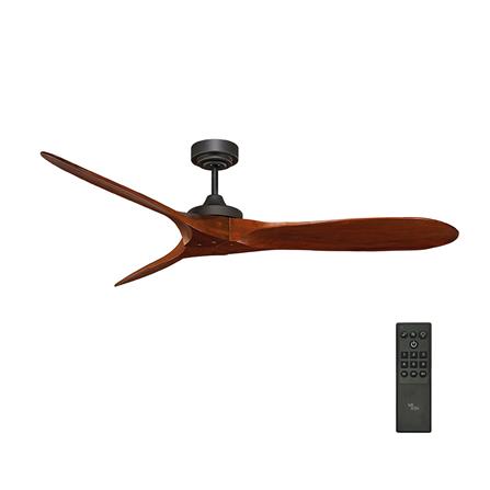 พัดลมไม่มีโคมไฟ MR.KEN 25-01507 60 นิ้ว สีเทา/น้ำตาล