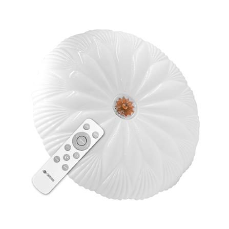 ไฟเพดาน LED NAGAS FIOLAR R01 REMOTE 20 นิ้ว 47 วัตต์ DAYLIGHT/COOL WHITE/WARM WHITE สีขาว