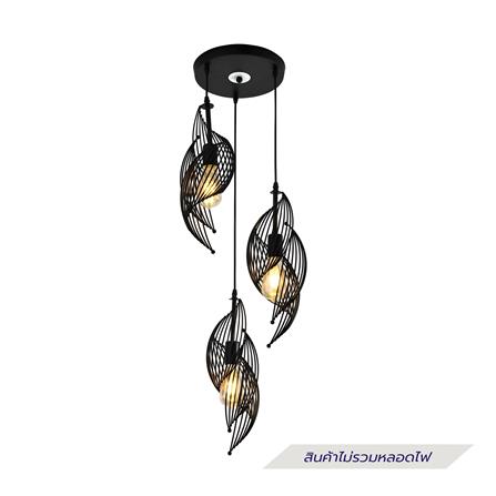 ไฟช่อ NEOLIGHT 501-3BK สีดำ 3 หัว