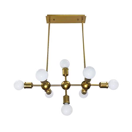 ไฟช่อ EVL HL-22015 8 หัว สีขาว/ทอง