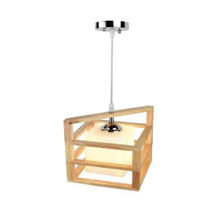 ไฟช่อ LUMAX 01-02932 สีน้ำตาล/ขาว 1 หัว