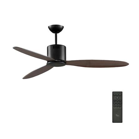 พัดลมไม่มีโคมไฟ MR.KEN 25-01488 52 นิ้ว สีดำ/น้ำตาลเข้ม