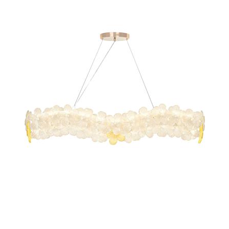 ไฟช่อ L&amp;E 01-03119 สีขาว/เหลือง 1 หัว