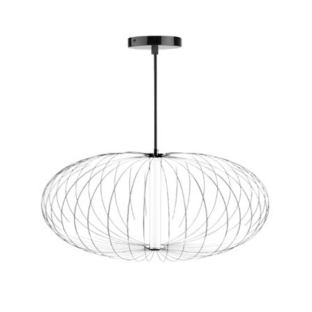 ไฟช่อ LED L&amp;E 01-A0178 6 วัตต์ WARM WHITE สีดำ/ขาว 1 หัว