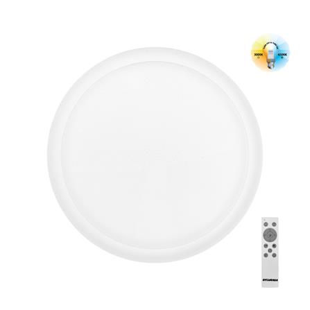 ไฟเพดาน LED SYLVANIA SPARKING SILVER 19 นิ้ว 50 วัตต์ DAYLIGHT/COOL WHITE/WARM WHITE สีขาว