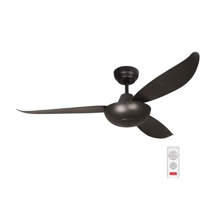 พัดลมไม่มีโคมไฟ CARINI 52-3B-BK 52 นิ้ว สีดำ