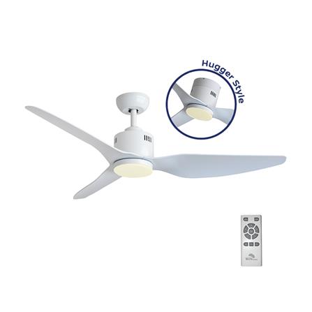 พัดลมโคมไฟ LED WINFAVOUR WFDC52/DC27(WH) 52 นิ้ว 18 วัตต์ DAYLIGHT/COOL WHITE/WARM WHITE สีขาว