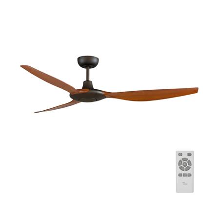 พัดลมไม่มีโคมไฟ MR.KEN 25-01463 60 นิ้ว สีน้ำตาล