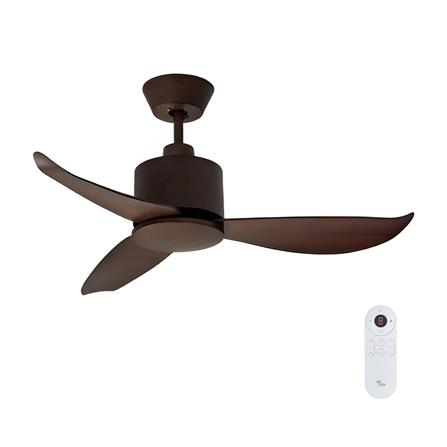 พัดลมไม่มีโคมไฟ MR.KEN 25-01801 36 วัตต์ สีน้ำตาลเข้ม