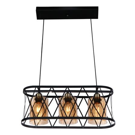 ไฟช่อ CST 306-3 สีทองรมดำ 3 หัว