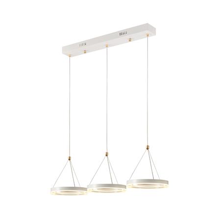 ไฟช่อ LED CARINI 4305L 21 วัตต์ DAYLIGHT/COOL WHITE/WARM WHITE สีทอง/ขาว 3 หัว