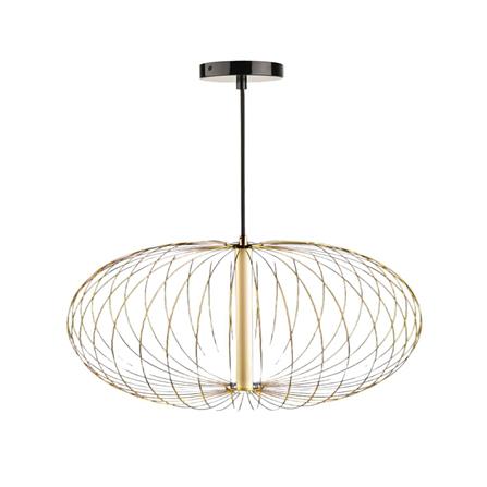 ไฟช่อ LED L&amp;E 01-A0179 6 วัตต์ WARM WHITE สีทอง/ขาว 1 หัว