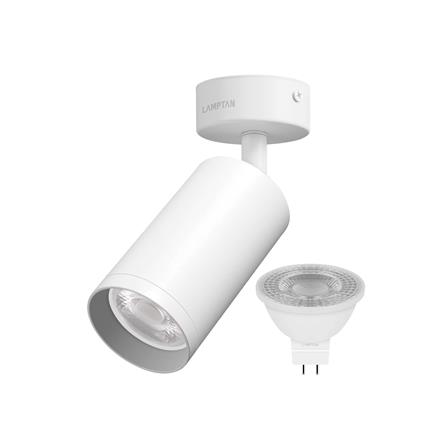 แทรคไลท์ LED LAMPTAN TRACK PROLONG FIX 7 วัตต์ WARM WHITE สีขาว