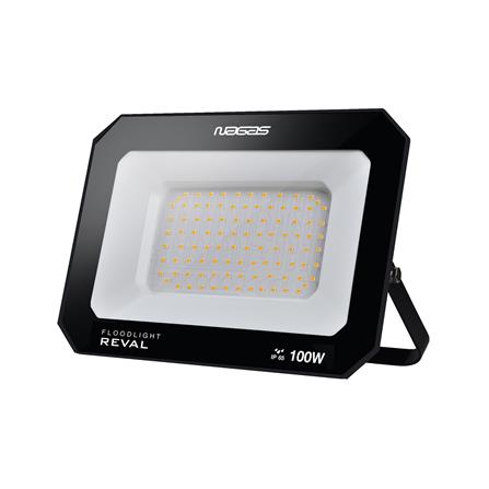 สปอตไลท์ภายนอก LED NAGAS REVAL 100 วัตต์ WARM WHITE สีดำ