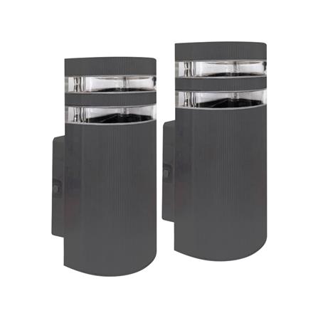 ไฟกิ่งภายนอก CARINI HK-B2028 สีเทา (แพ็ก 2 ชิ้น)