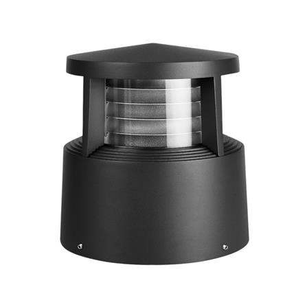 ไฟหัวเสา L&amp;E 9P-00319 สีดำ