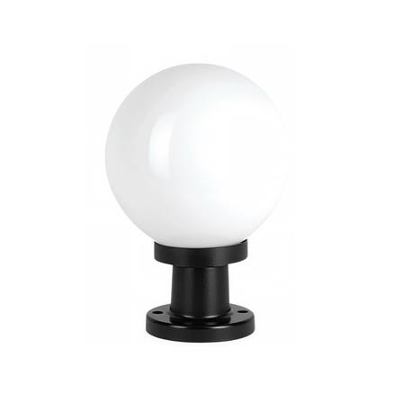 ไฟหัวเสา L&amp;E 36-01624 สีขาว/ดำ