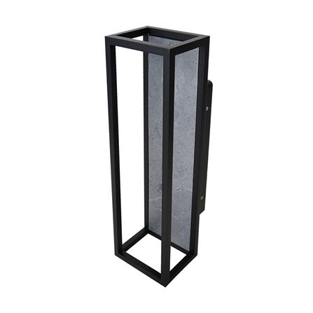 ไฟทางเดิน LED L&amp;E 65-A0625 10 วัตต์ WARM WHITE สีเทา/ดำ