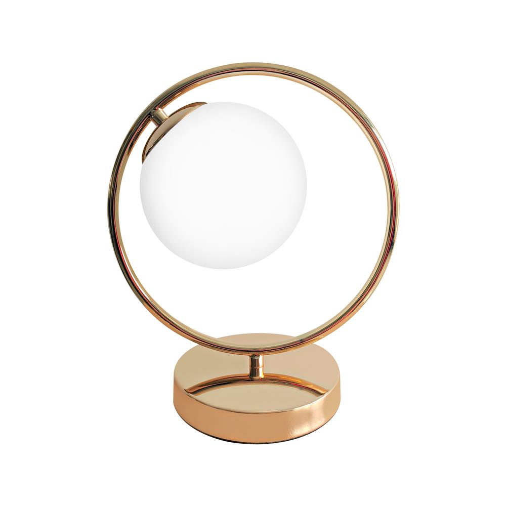 ไฟตั้งโต๊ะ CARINI MT2271 สีขาว/ทอง