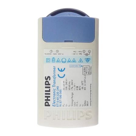 หม้อแปลง PHILIPS ET-S 60 220-240 60 วัตต์ สีขาว