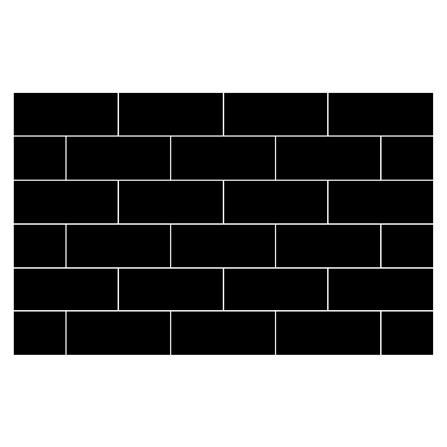 กระเบื้องผนัง 25x40 ซม. TARA ดัสติน บริค แบล็ค A 1 ตร.ม.