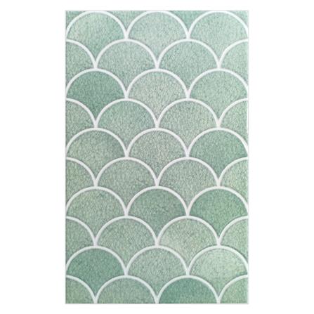 กระเบื้องผนัง 10x16 นิ้ว ARTE เกล็ดศิลา เขียวอ่อน 0.4 ตร.ม.