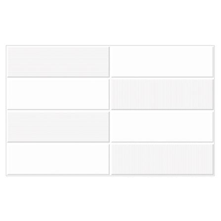 กระเบื้องผนัง 25x40 ซม. TARA เจเนสซ่า ไวท์ 1 ตร.ม.