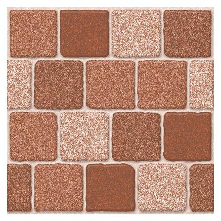 กระเบื้องพื้น 16x16นิ้ว SOSUCO หินสี่ทิศ มิกซ์ น้ำตาล PM 0.96 ตร.ม.