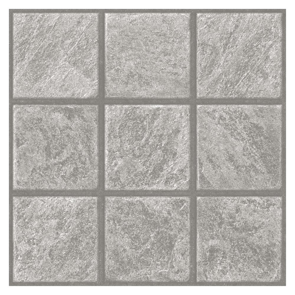 กระเบื้องพื้นพอร์ซเลน 40x40 ซม. TARA อาร์ทูร่า เทา A 0.96 ตร.ม.